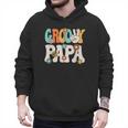 Groovy Papa Dad Retro Hippie 60s 70s Party Outfit Men Men Hoodie