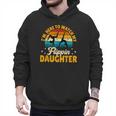 Gymnastics Mom Dad I'm Here To Watch My Flippin' Daughter Men Hoodie
