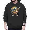 Hamburger Dabbing Kids Men Women Dab Dance Cheeseburgers Dad Men Hoodie