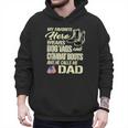 Hero Wears Dog Tags Combat Boots Proud Army Dad Father Men Hoodie