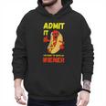 Hilarious Hot Dog Dad Joke Text Pun Dirty Joke -Barbecue Men Hoodie