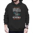 Homeschool Dad Kissing The Teacher Homeschool Dad Men Women Kids Men Hoodie
