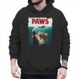 Humorous Paws Parody Cat Mouse For Cat Lover Cat Mom Cat Dad Men Hoodie