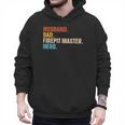 Husband Dad Firepit Master Hero Men Hoodie