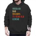 Husband Dad Grandpa 75 Year Old Legend 75th Birthday Men Hoodie