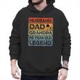 Husband Dad Grandpa 80 Year Old Legend 80th Birthday Vintage Men Hoodie