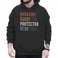 Husband Daddy Protector Hero For Dad Father's Day Men Hoodie