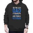 I’m A Dad Grandpa Air Force Veteran Distressed Men Hoodie