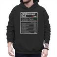 Jordanian Dad Nutrition Facts National Pride For Dad Men Hoodie
