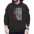Just A Regular Dad Trying Not To Raise Liberals Father's Day Men Hoodie