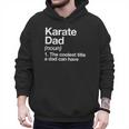 Karate Dad Definition Sports Martial Arts Men Hoodie
