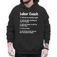 Labor Coach Expecting Dad Rules Papa Baby Men Hoodie