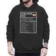 Lebanese Dad Nutrition Facts National Pride For Dad Men Hoodie