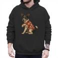 I Love Dad Tattoo Rat Terrier Dad Men Hoodie