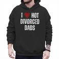 I Love Hot Divorced Dads Red Hearts Men Hoodie