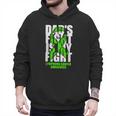 Lymphoma Cancer Awareness Lime Green Ribbon Dad's Fight Men Hoodie