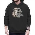 Man Of God Husband Daddy Protector Hero Lion Father's Day Men Hoodie