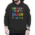 Master Builder Birthday Boy's Daddy Building Bricks Blocks Men Hoodie