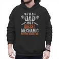 For Men Father's Day Halloween Diesel Mechanic Dad Men Hoodie