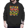 Mom And Dad Mama Birthday Boy Building Bricks Family Party Men Hoodie