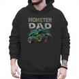 Monster Truck Dad Family Matching Monster Truck Lovers Men Hoodie