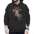Old Buzzard Bird Old Man Grandpa Recliner Dads Joke Men Hoodie