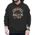 One Happy Dad First Birthday Camping Matching Family Party Men Hoodie