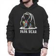 Papa Bear Autism Awareness Autism Matching Family Dad Men Hoodie