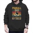 Pinball Dad Like Regular Dad But Cooler Father's Day Men Hoodie