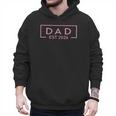 Pink Dad Est 2026 Logo Father 2026 Loading New Dad 2026 Men Hoodie