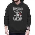 Pirate Dad I Be The Captain Of This Here Crew Pirate Dad Men Hoodie