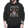 Pirate Papa Skull Family Matching Costume Dad Grandpa Men Men Hoodie