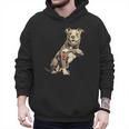 Pitbull I Love Dad Pit Bull Terrier Pettie Dog Owner Father Men Hoodie