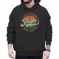 Pops Like a Grandpa Only Cooler Vintage Retro Pops Dad Men Hoodie