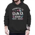 Promoted To Dad Again Est 2026 Vintage Dad Men Hoodie