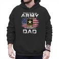 Proud To Be An Army Dad With American Flag Veteran Men Hoodie