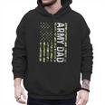 Proud Army Dad United States USA Flag For Father's Day Men Hoodie