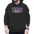 Proud Cheer Dad My Favorite Cheerleader Calls Me Dad Purple Men Hoodie