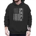Proud Papa Fathers Day 2025 Dad America USA Flag Men Hoodie Proud Papa Fathers Day 2025 Dad America USA Flag Men Hoodie