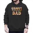 Retro Groovy Dad Matching Family 1st Birthday Party Men Hoodie