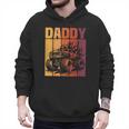 Retro Monster Truck Daddy Matching Family Birthday Party Men Hoodie