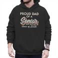 Retro Proud Dad Of a Senior Class Of 2026 Senior Dad 2026 Men Hoodie