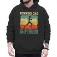 Retro Running Dad Runner Marathon Athlete Humor Outfit Men Hoodie