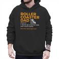 Roller Coaster Dad Definition Best Dad Ever Men Hoodie
