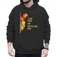 I Saw That I'm Telling Dad Religious Christian Jesus Men Hoodie