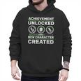 Schwangerschaft Verknden Geschenk Zocker New Character Created Pregnancy Announcement Dad Gamer Men Hoodie
