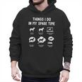Shepsky Things Do Spare Time Dog Mom Dad Men Hoodie