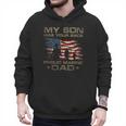 My Son Has Your Back Marine Dad Camouflage Men Hoodie