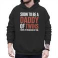 Soon To Be Dad Twins Fatherhood Pregnancy Announcement New D Men Hoodie
