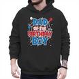 Spider Web Dad Of The Birthday Boy Men Hoodie